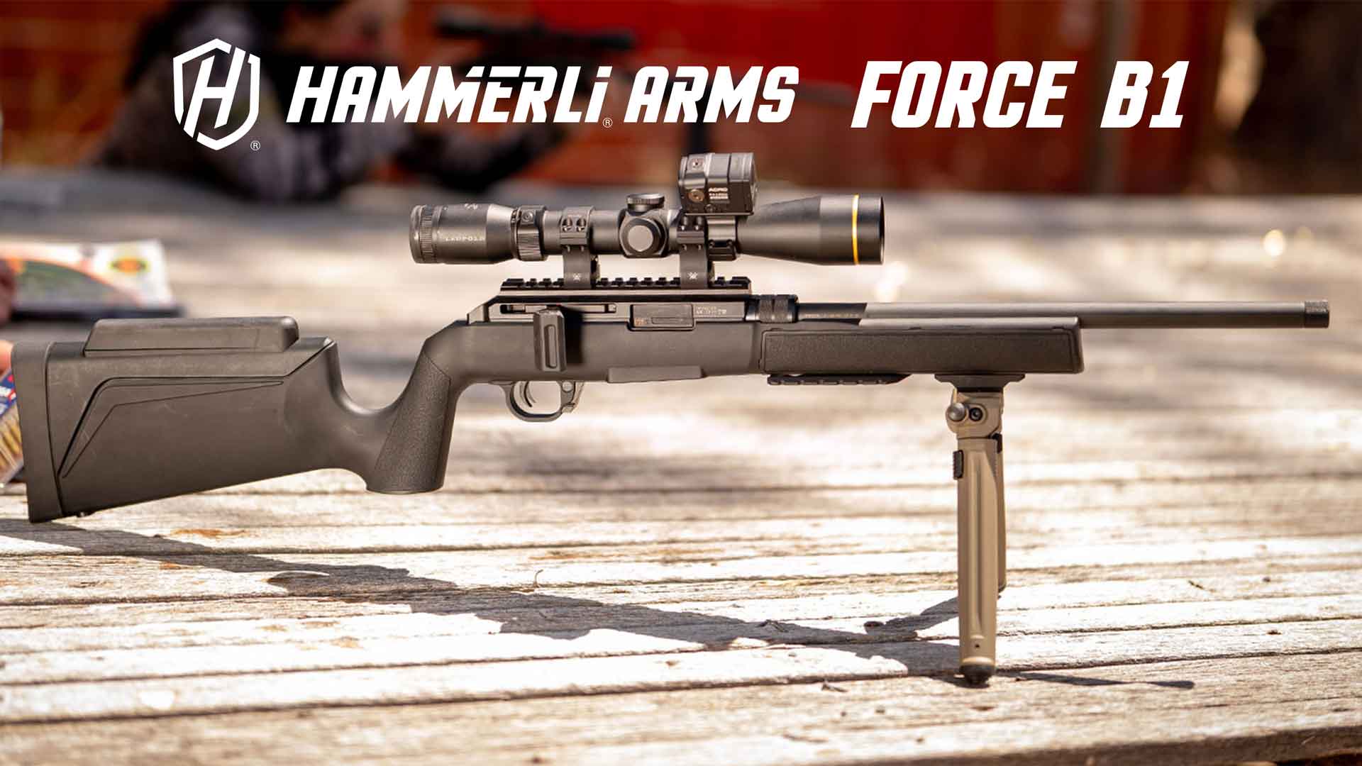 The Hammerli Arms Force B1 Straight-Pull Rifle: Review | Blog | KYGUNCO