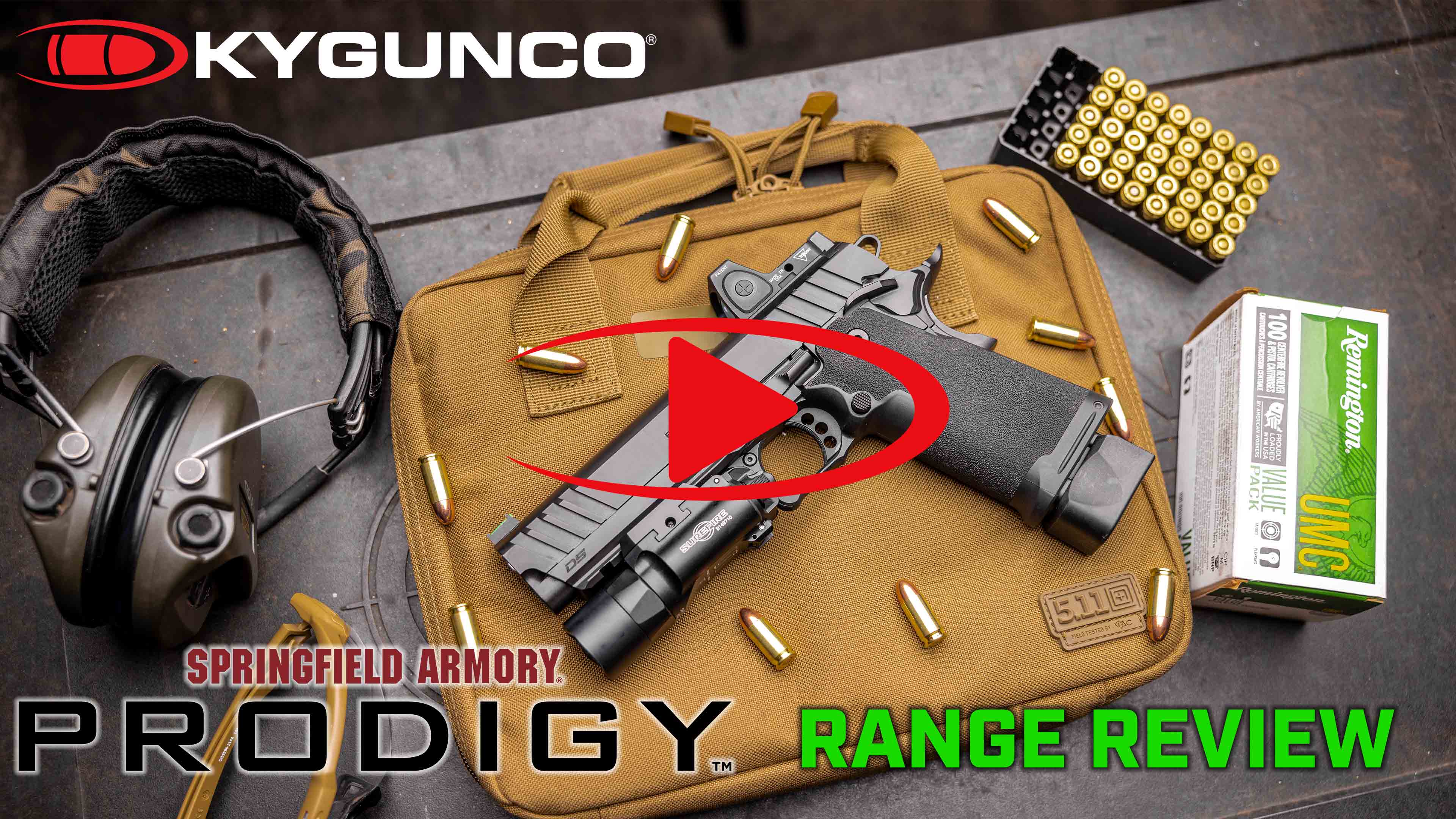 Springfield Armory 1911 DS Prodigy Range Review KYGUNCO