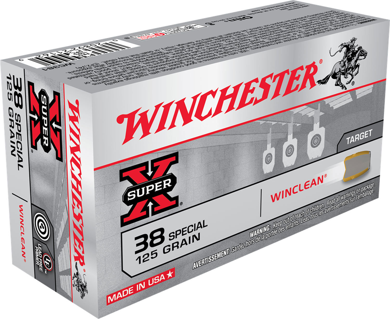 WINCHESTER AMMO 38 Special 125Gr Winclean Target - 50rd » KYGUNCO