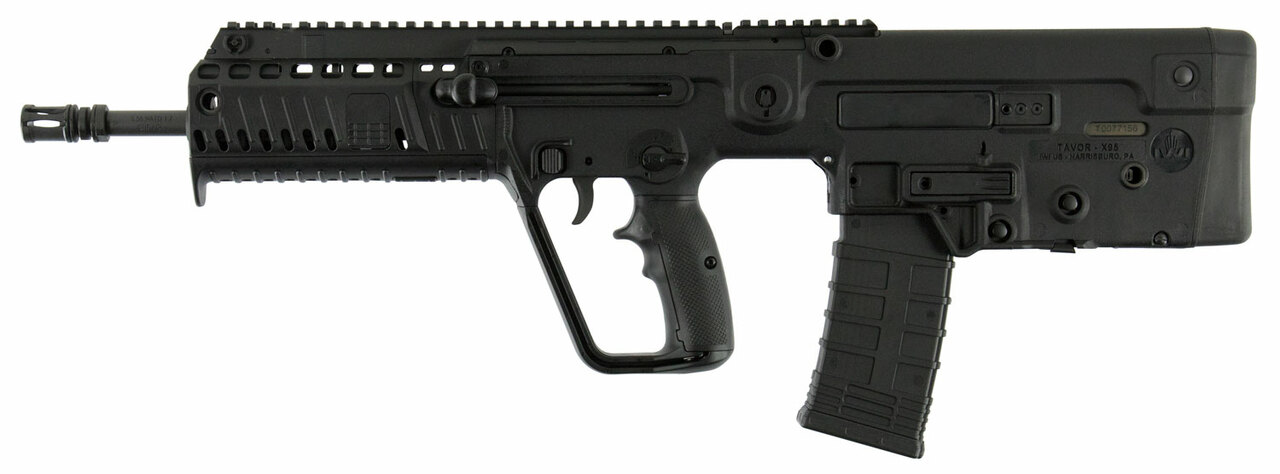 IWI Tavor x95 5.56 NATO 16.5" 30rd Semi-Auto Rifle - Black-img-0