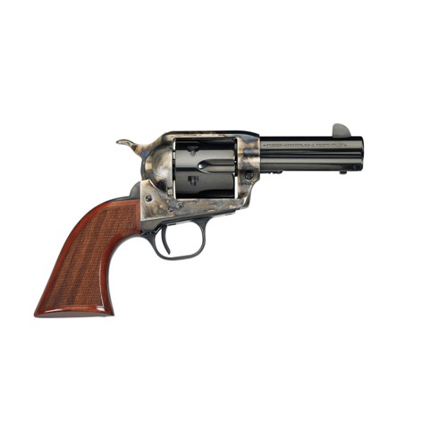 UBERTI Cattleman Trainer 22LR 35 12rd Single Action Revolver  Black  Walnut