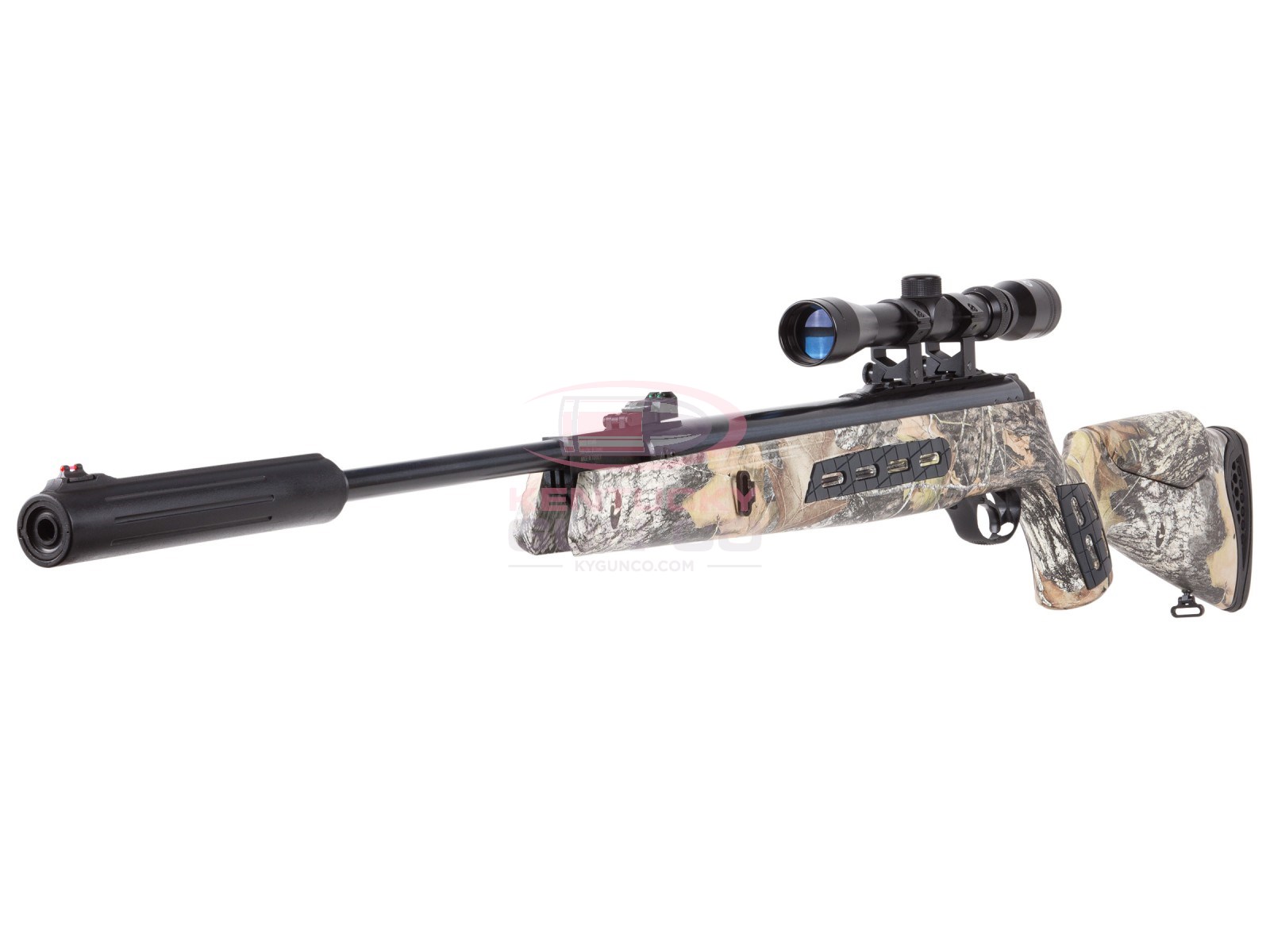 HATSAN Mod 125 Spring Sniper Camo Combo 0.22 1200 | KYGUNCO