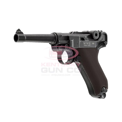 UMAREX WWII Limited Edition P08 CO2 Pistol, Full Metal KYGUNCO