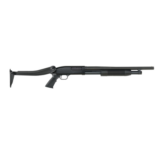 Mossberg Maverick 88 12 Gauge 3ʺ 18.5ʺ 5+1 Pump Shotgun - Black ATI Top Folding Stock | KYGUNCO