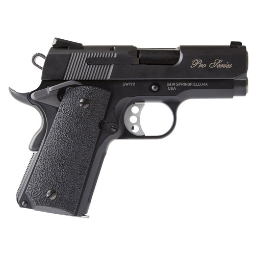 SMITH & WESSON PC SW1911 Pro 9mm 3" 8rd Pistol w/ Ambi Thumb Safety - Black