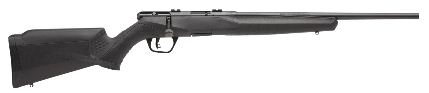 SAVAGE ARMS B22 F Compact 22LR 18" 10rd Bolt Rifle - Black-img-0
