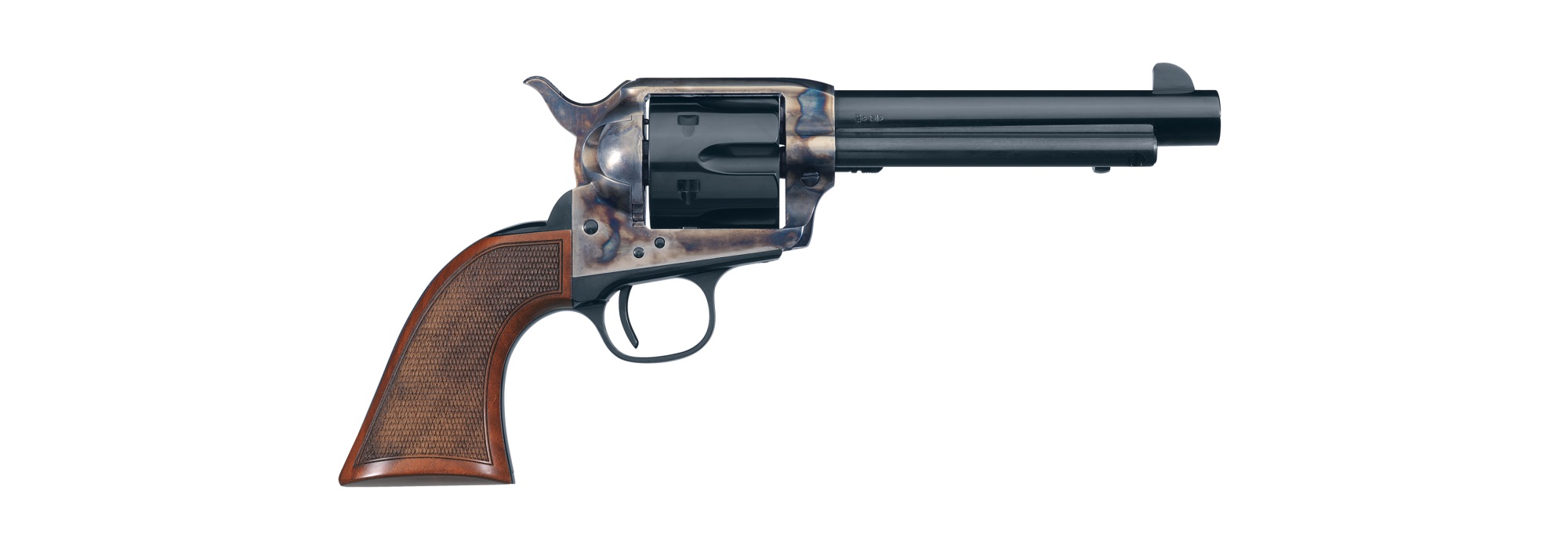 UBERTI 1873 Cattleman El Patron NM 45 LC 5.5in Case Hardened 6rd-img-0