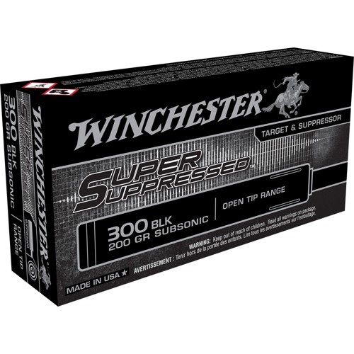 WINCHESTER AMMO Super Suppressed 300 Blackout 200Gr 20rd | KYGUNCO