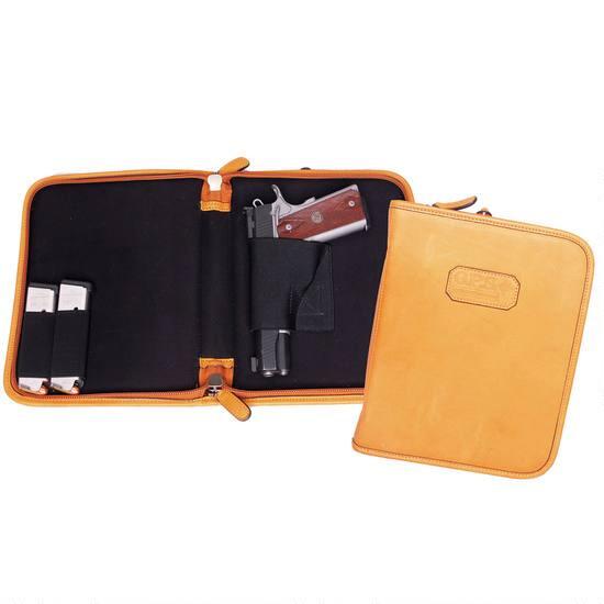 GPS Leather Large Day Planner /Pistol Storage Leather KYGUNCO