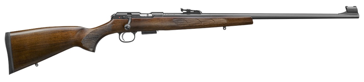 CZ-USA 457 Lux 22 WMR 24" 5rd Bolt Rifle - Turkish Walnut-img-0