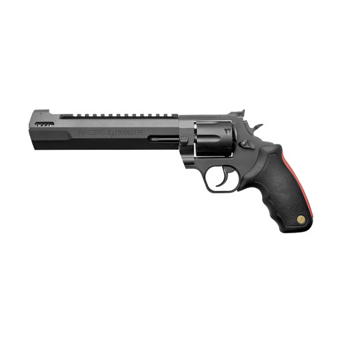 TAURUS Raging Hunter 44 Rem Mag 838 6rd Revolver  Black w Rubber Grips