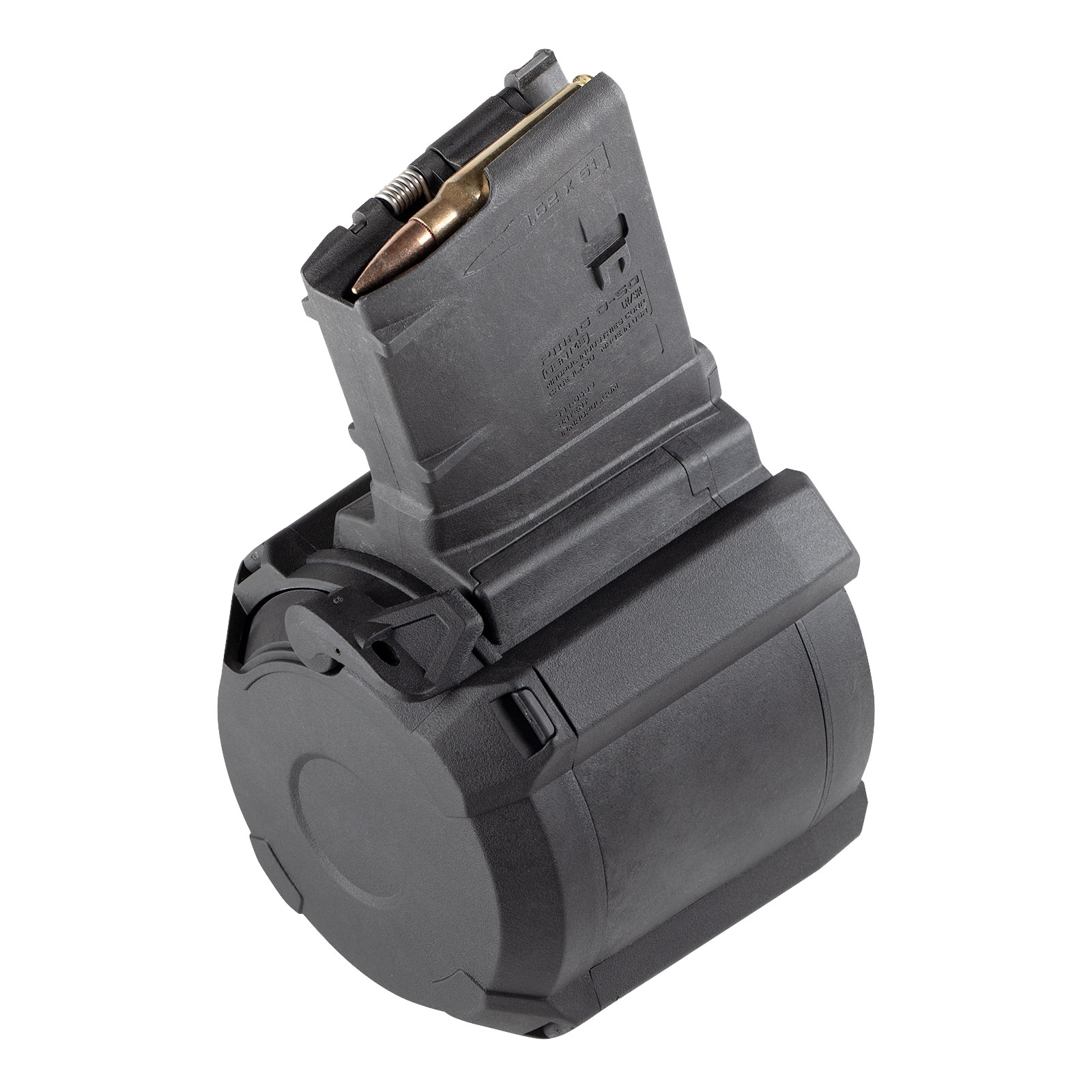 MAGPUL PMag D 50rd LR SR Gen M3 7 62x51 Blk KYGUNCO magpul-pmag-d-50rd-lr-sr-gen-m3-7-62x51-blk-kygunco