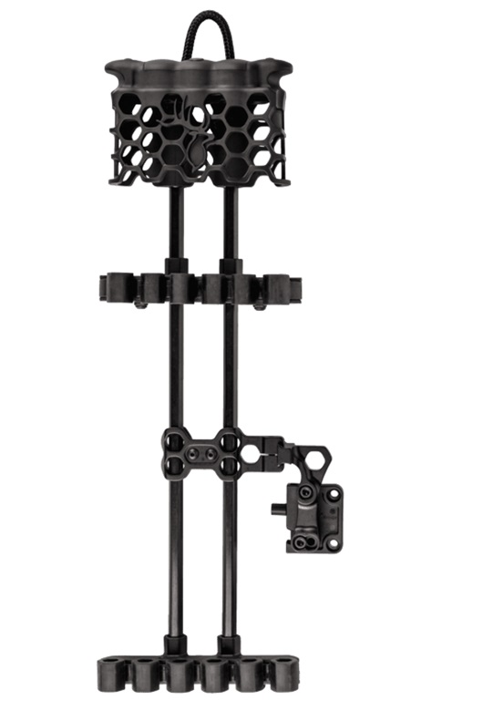 TROPHY RIDGE ARCHERY Hex Light Arrow Quiver Black KYGUNCO