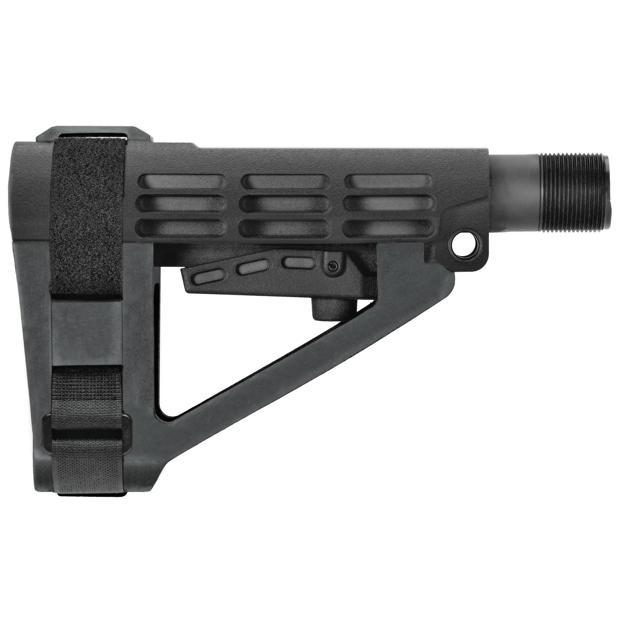 SB TACTICAL SBA4 BLK, 5-Position Adjustable W/ 6 POS MIL-SPEC » KYGUNCO