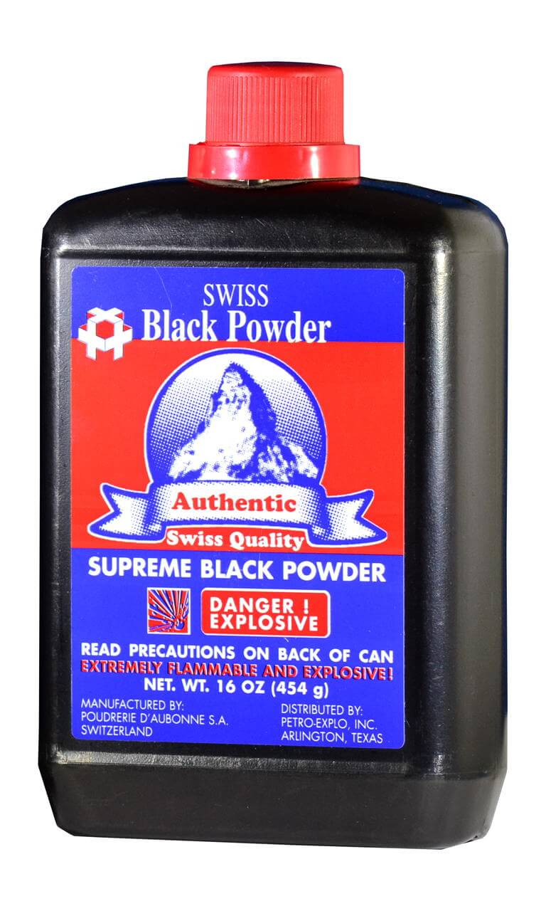 Nullb SWISS BLACK POWDER Null B - 1/2 lb Can | KYGUNCO