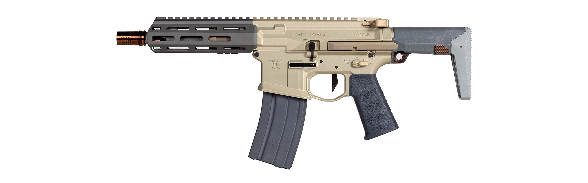 Q LLC Honey Badger 300 AAC Blackout 7