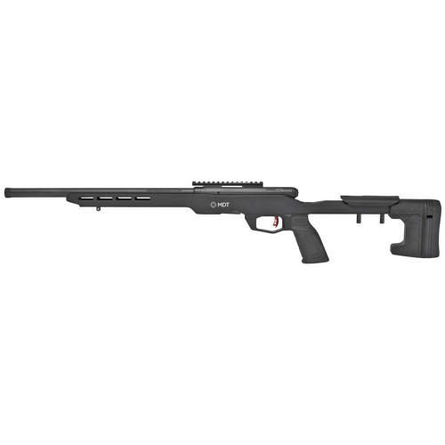 SAVAGE ARMS B22 Precision 22LR 18ʺ 10rd Bolt Rifle w/ Threaded Barrel - Matte Black | KYGUNCO