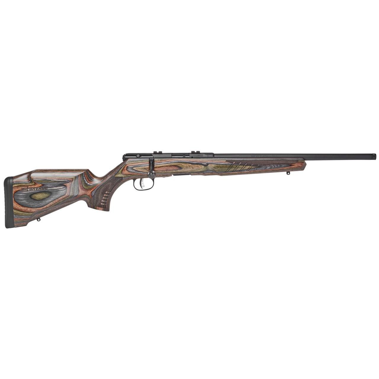 Savage Arms B22 Bns Sr 22 Lr 18 10rd Bolt Rifle W Threaded Barrel Wood Laminate Kygunco