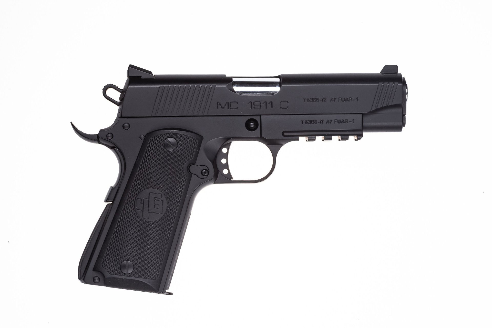 EAA Girsan MC1911C Commander 9mm 4.4" 9rd Pistol Black KYGUNCO