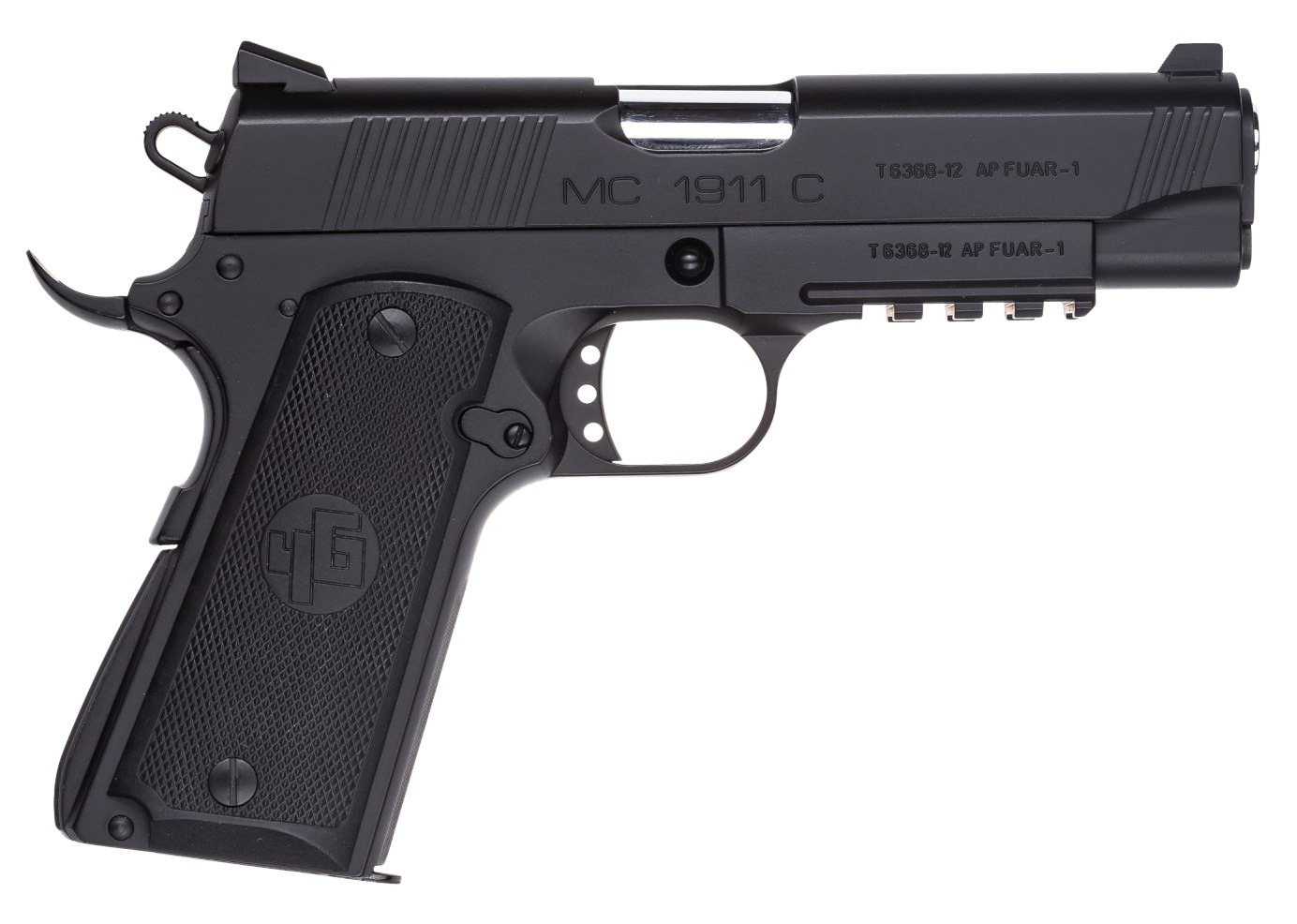 EAA Girsan MC1911C Commander 45 ACP 4.4" 8rd Pistol Black KYGUNCO