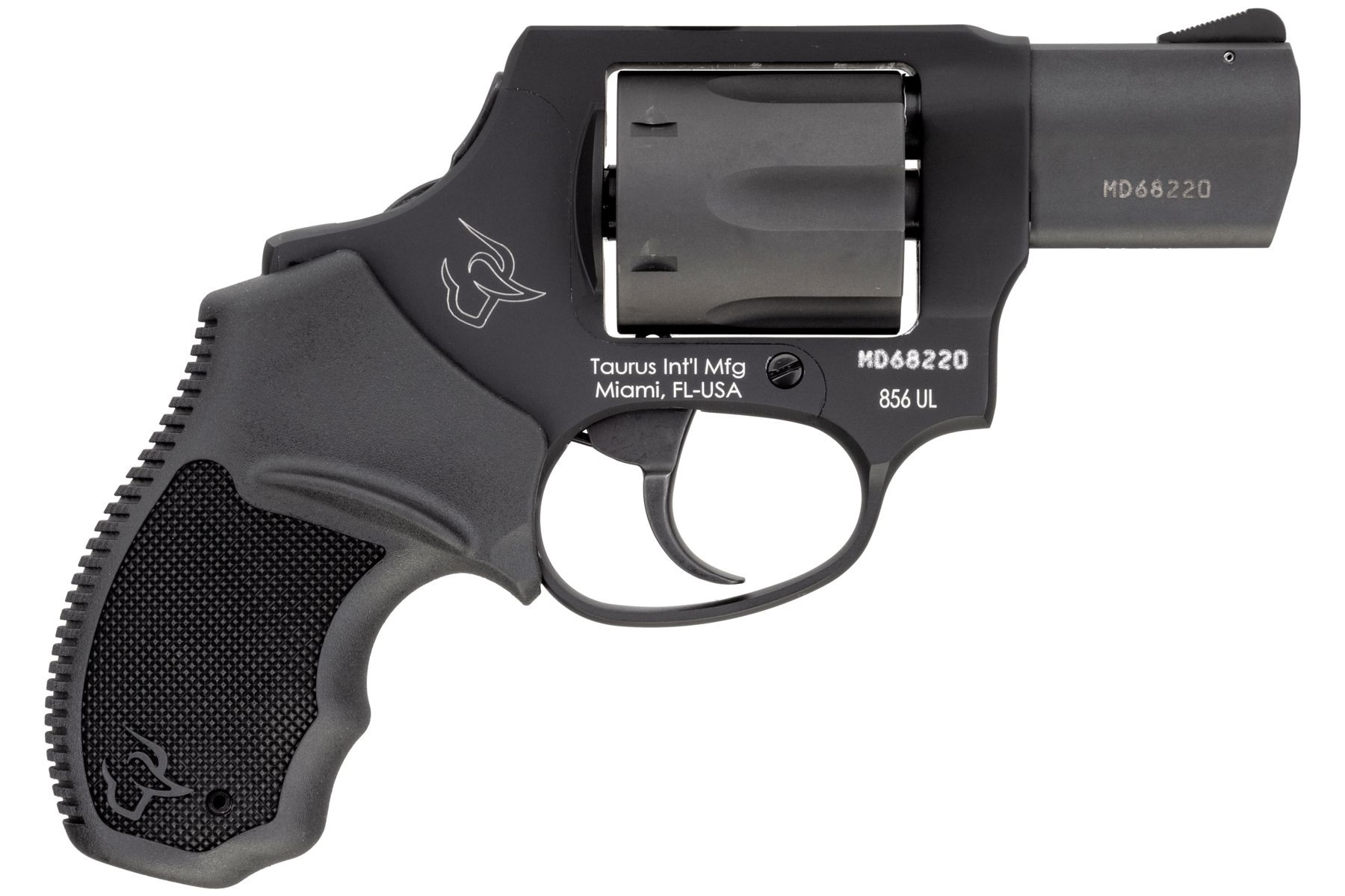 TAURUS 856CH Ultra-Lite 38 Special +P 6rd Revolver - Matte Black-img-0