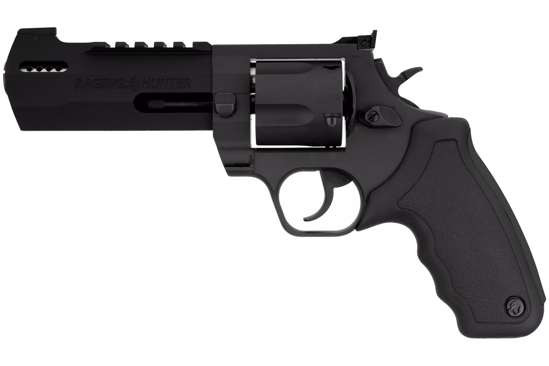 TAURUS Raging Hunter 454 Casull 5.1" 5rd Revolver - Black | Rubber Grips-img-0