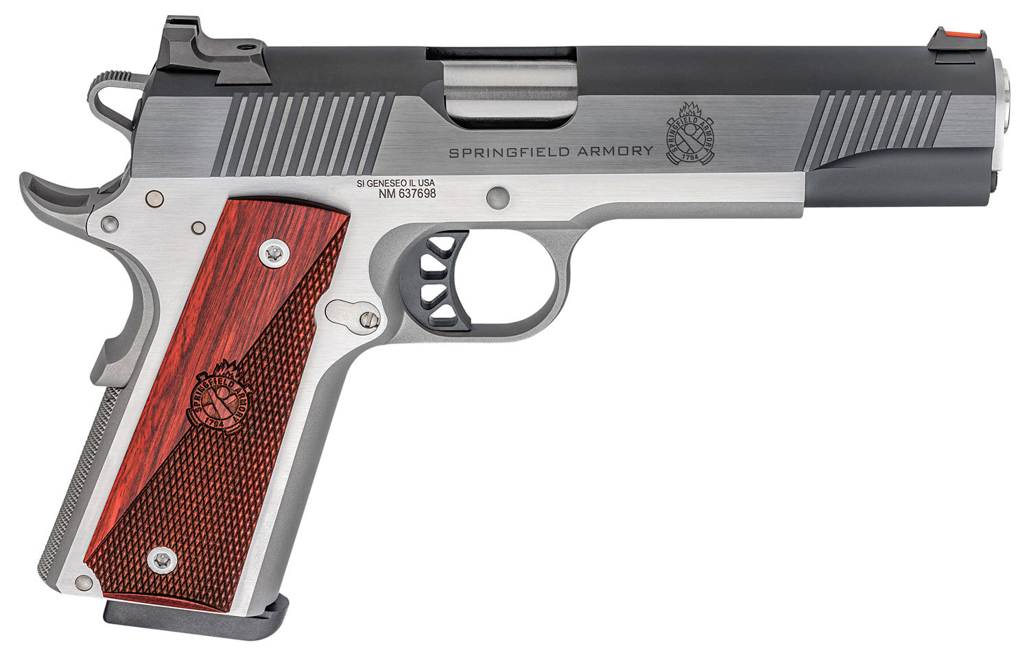 SPRINGFIELD ARMORY Ronin 1911 45 ACP 5 8rd Pistol Two Tone Wood springfield-armory-ronin-1911-45-acp-5-8rd-pistol-two-tone-wood