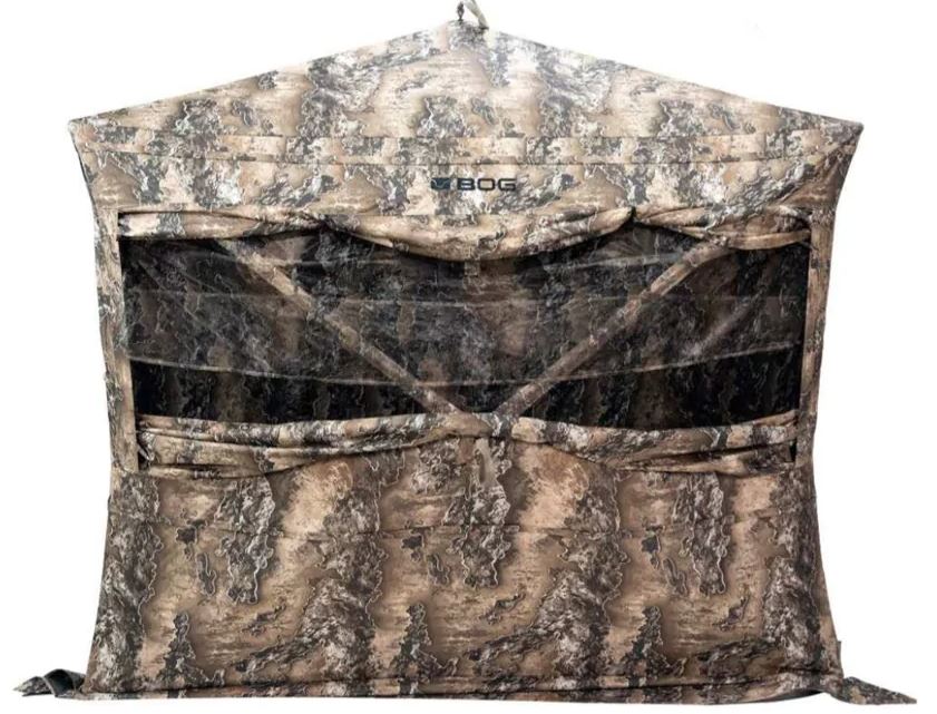 Bog Pod Grave Digger Ground Blind, 600d, Realtree 