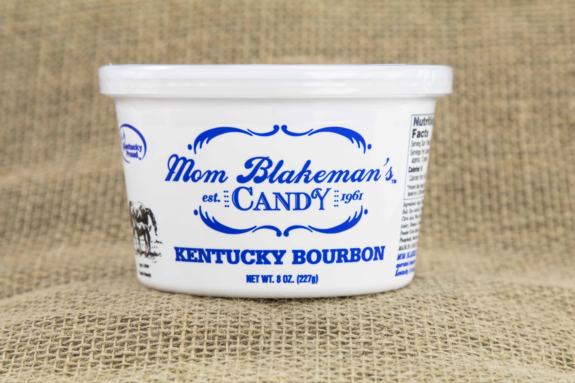 MOM BLAKEMAN'S Strawberry Creamed Pull Ky Bourbon Candy 8 oz » KYGUNCO