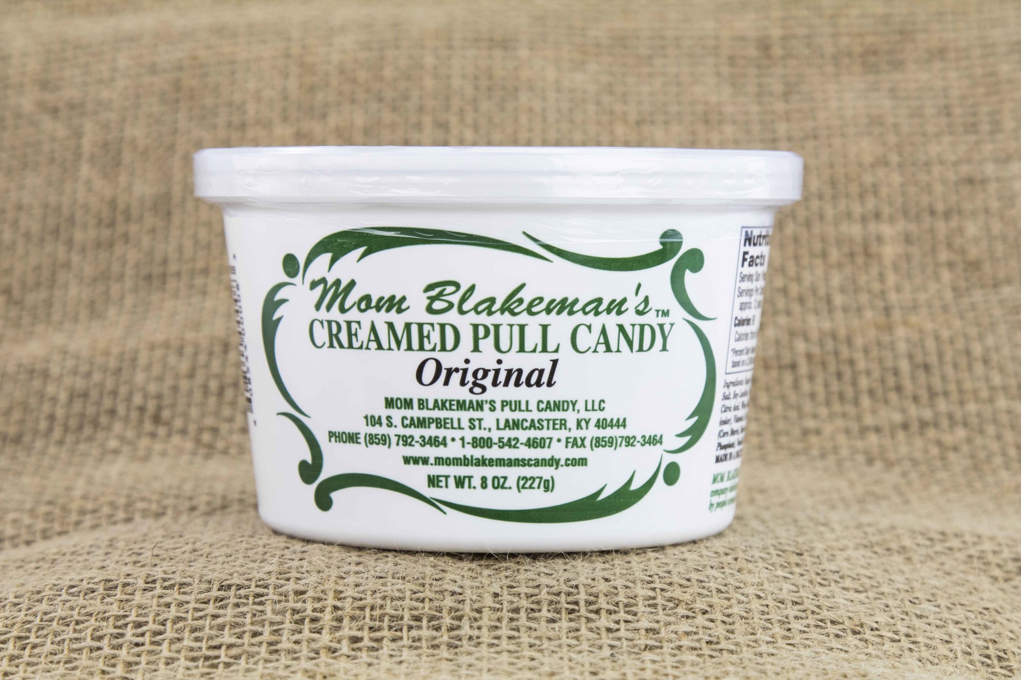 MOM BLAKEMAN'S Creamed Pull Candy 8 oz » KYGUNCO