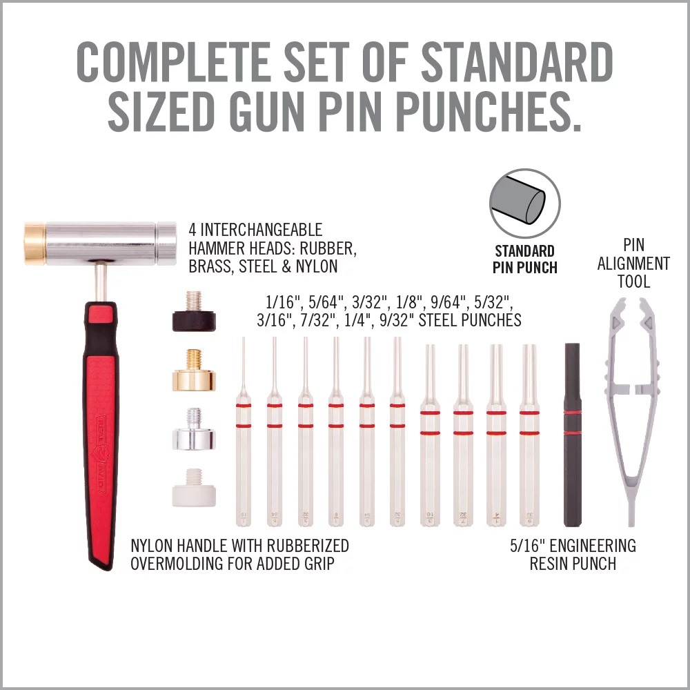 REAL AVID AccuPunch Hammer & Punches KYGUNCO