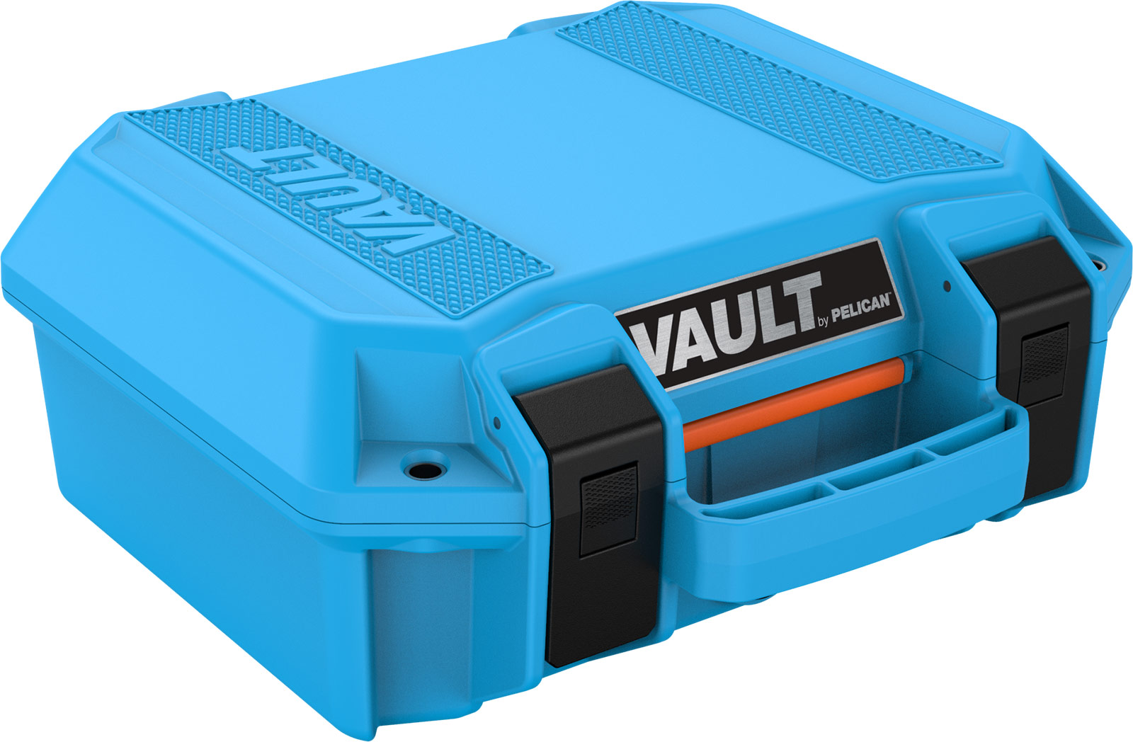 PELICAN V100 Vault Small Pistol Case Marine Blue KYGUNCO