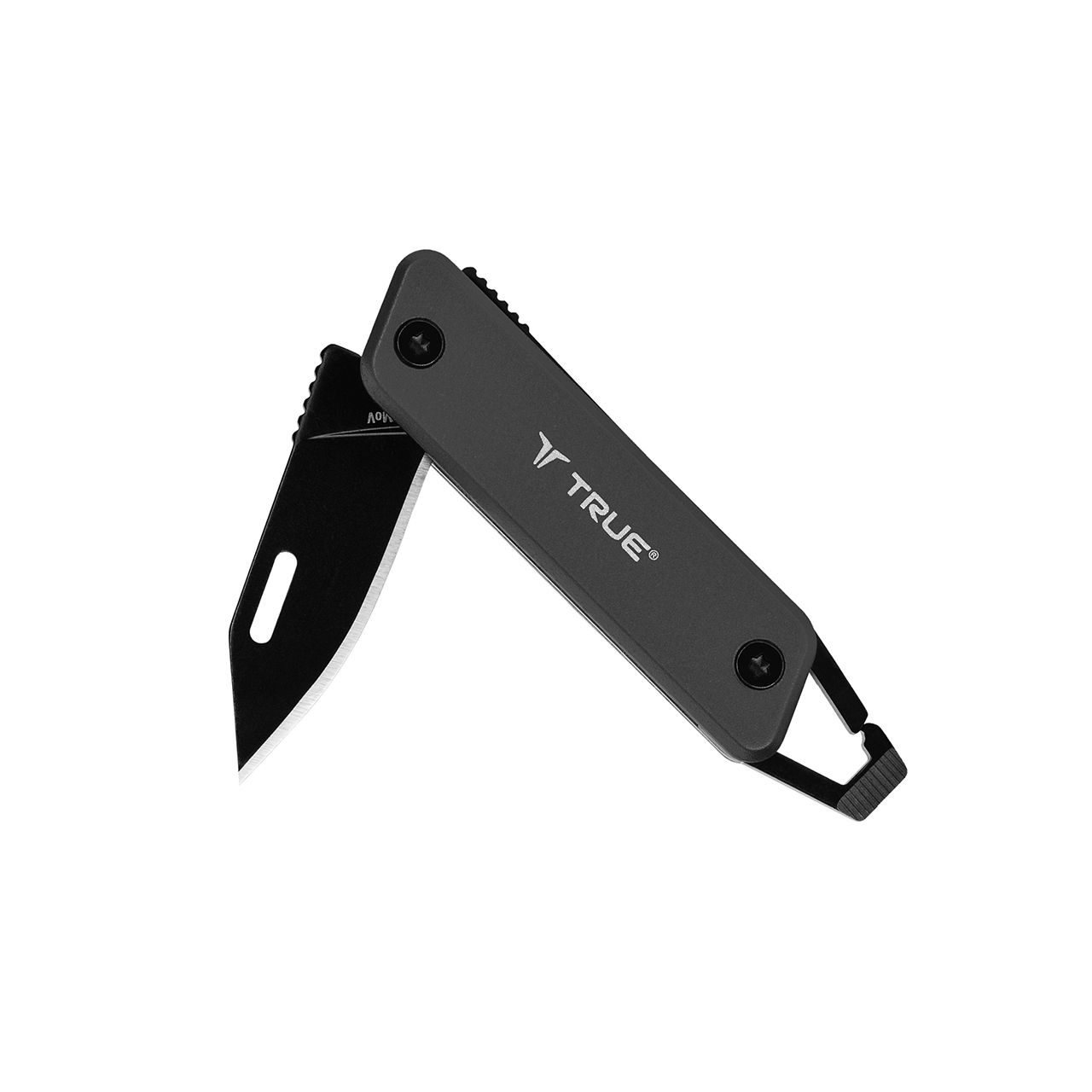 TRUE UTILITY Modern Keychain Knife Gunmetal KYGUNCO