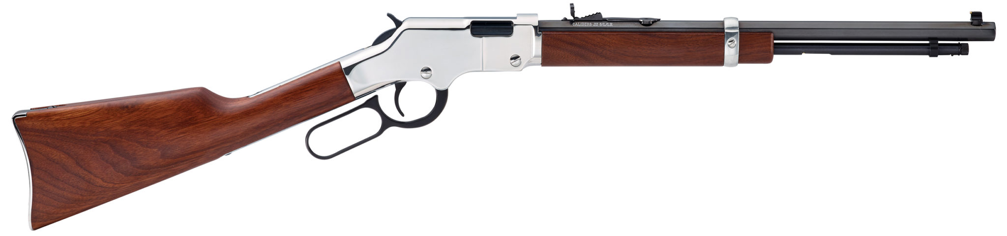 HENRY Golden Boy Silver Compact Lever Action 22 S/L/LR 17