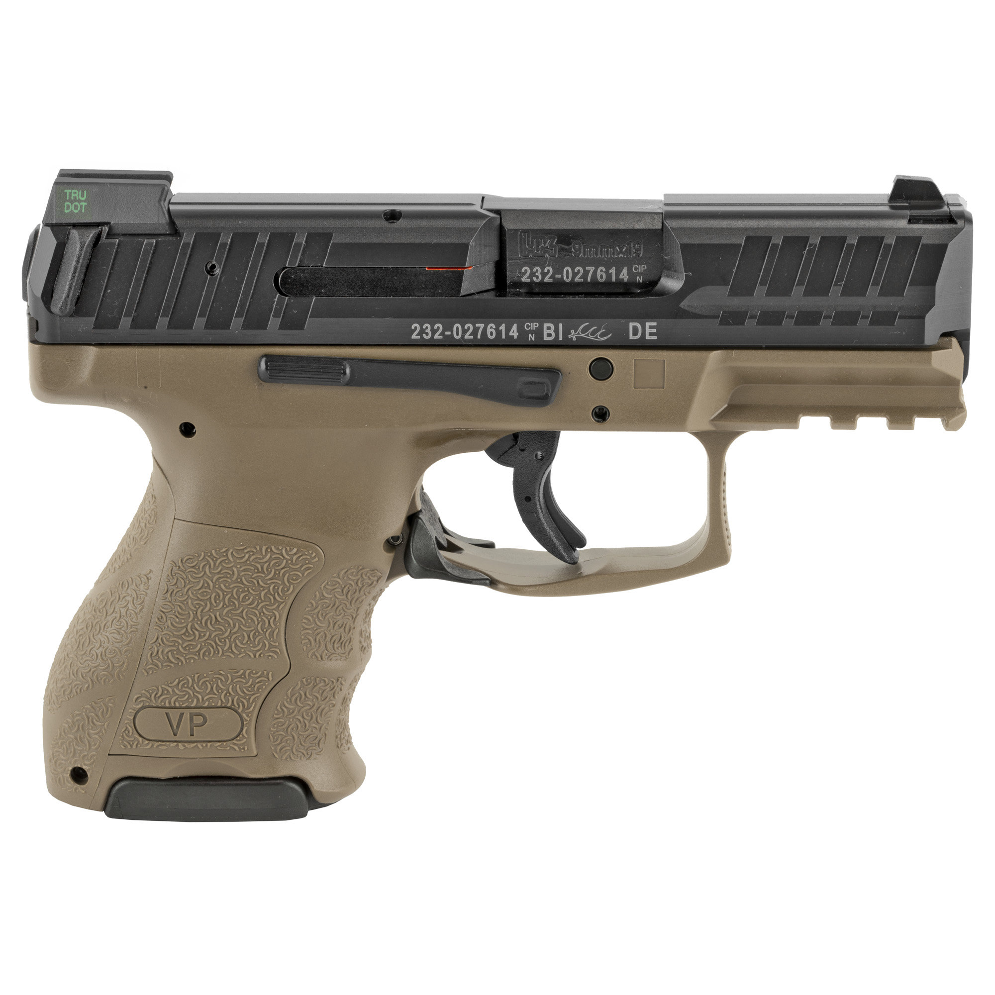 HK USA VP9SK 9mm 3 39 Night Sights 13rd 10rd FDE KYGUNCO