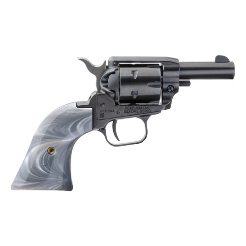 HERITAGE MANUFACTURING Barkeep 22LR 2" 6rd Revolver - Black w/ Grey Pearl Grips