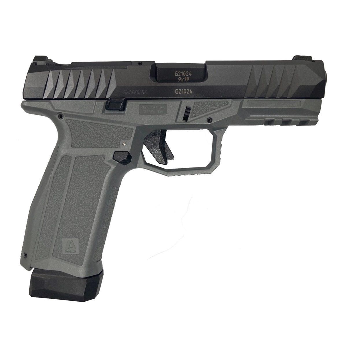 AREX DEFENSE Delta X 9mm 4" 17rd Optic Ready Pistol Black / Grey