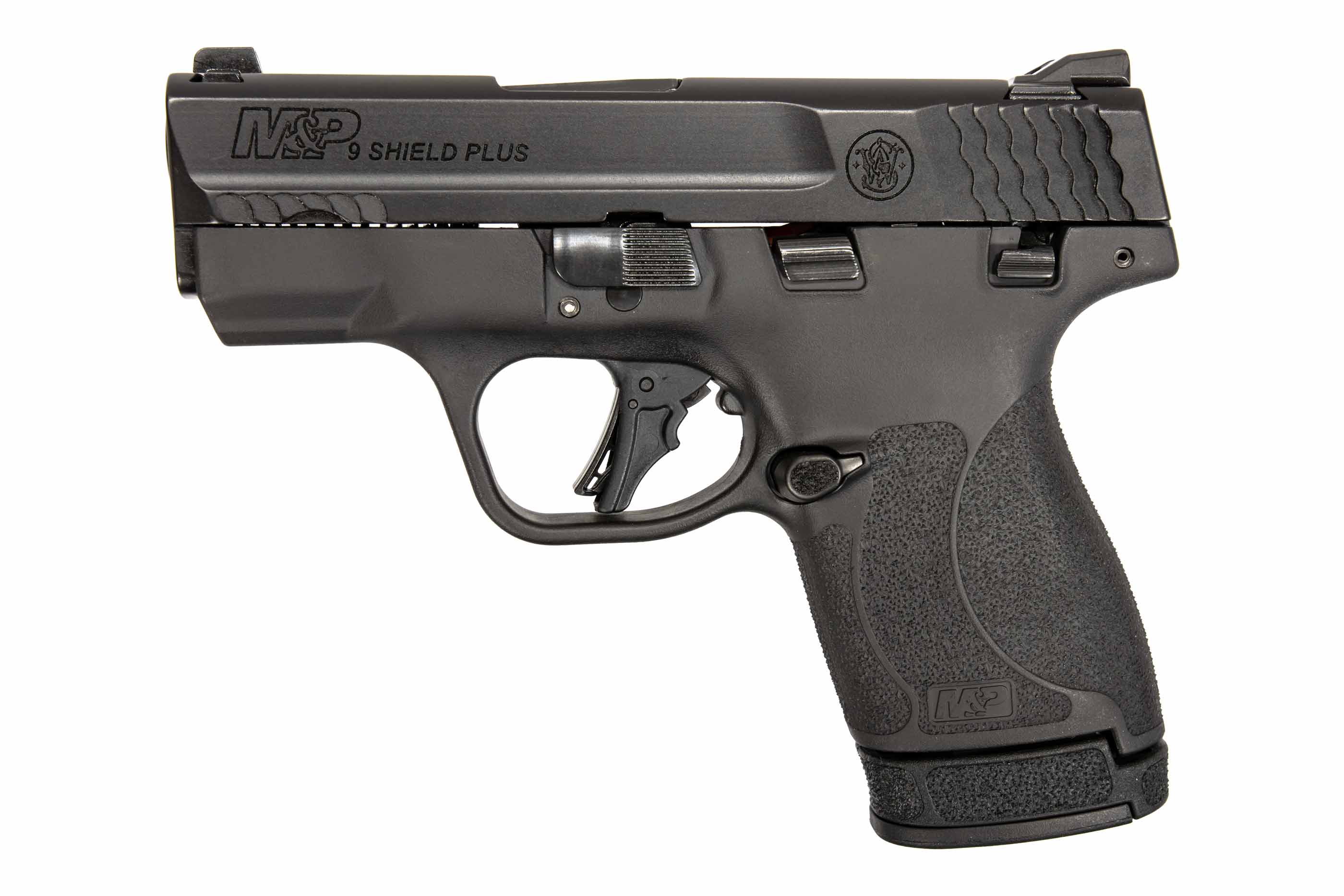 SMITH & WESSON MP9 Shield Plus 9mm 3.1" 13rd Pistol w/ Thumb Safety - Black-img-0