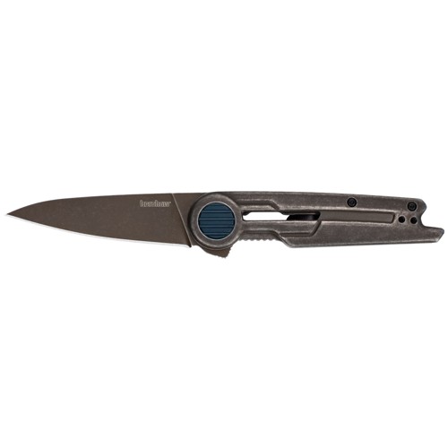 KERSHAW KNIVES Parsec 3" Drop Point Stonewashed Brown Flipper
