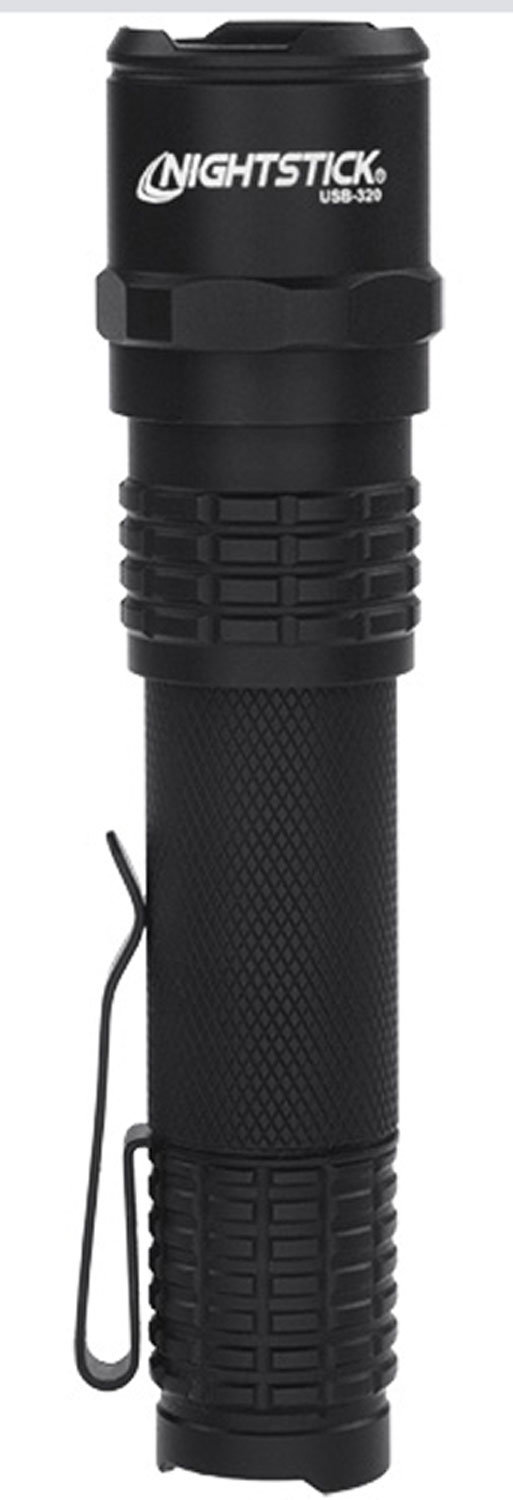 NIGHTSTICK 320 Lumen USB charged tactical flashlight | KYGUNCO