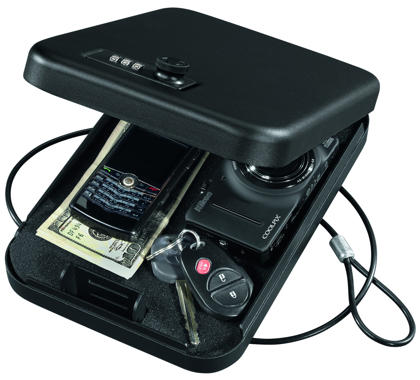 STACK-ON Portable Case w/ Combo Lock | KYGUNCO