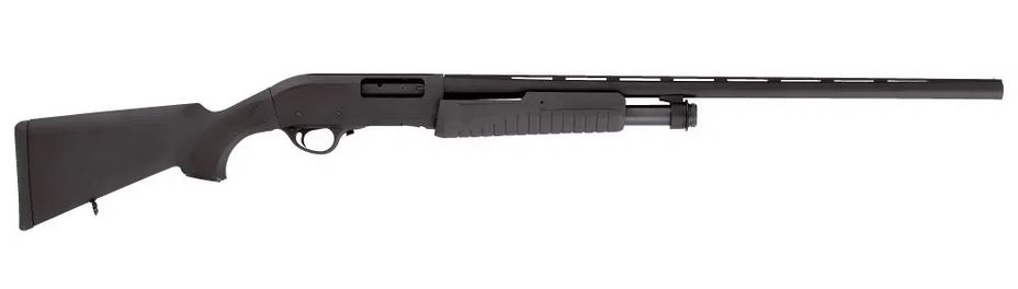 ESCORT Field Hunter 12 Gauge 3" 28" Pump Shotgun - Black Synthetic-img-0