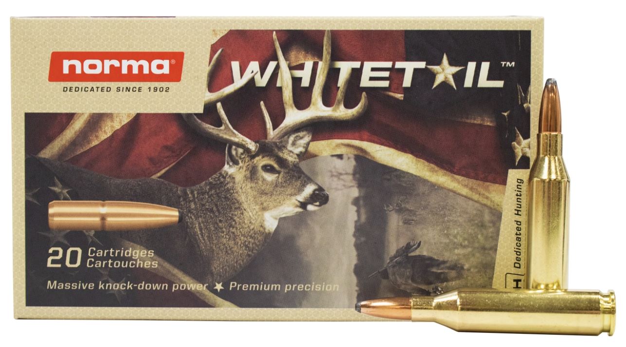 NORMA AMMO Whitetail 243 WIN 100gr Soft Point Ammunition | 20 Rounds ...