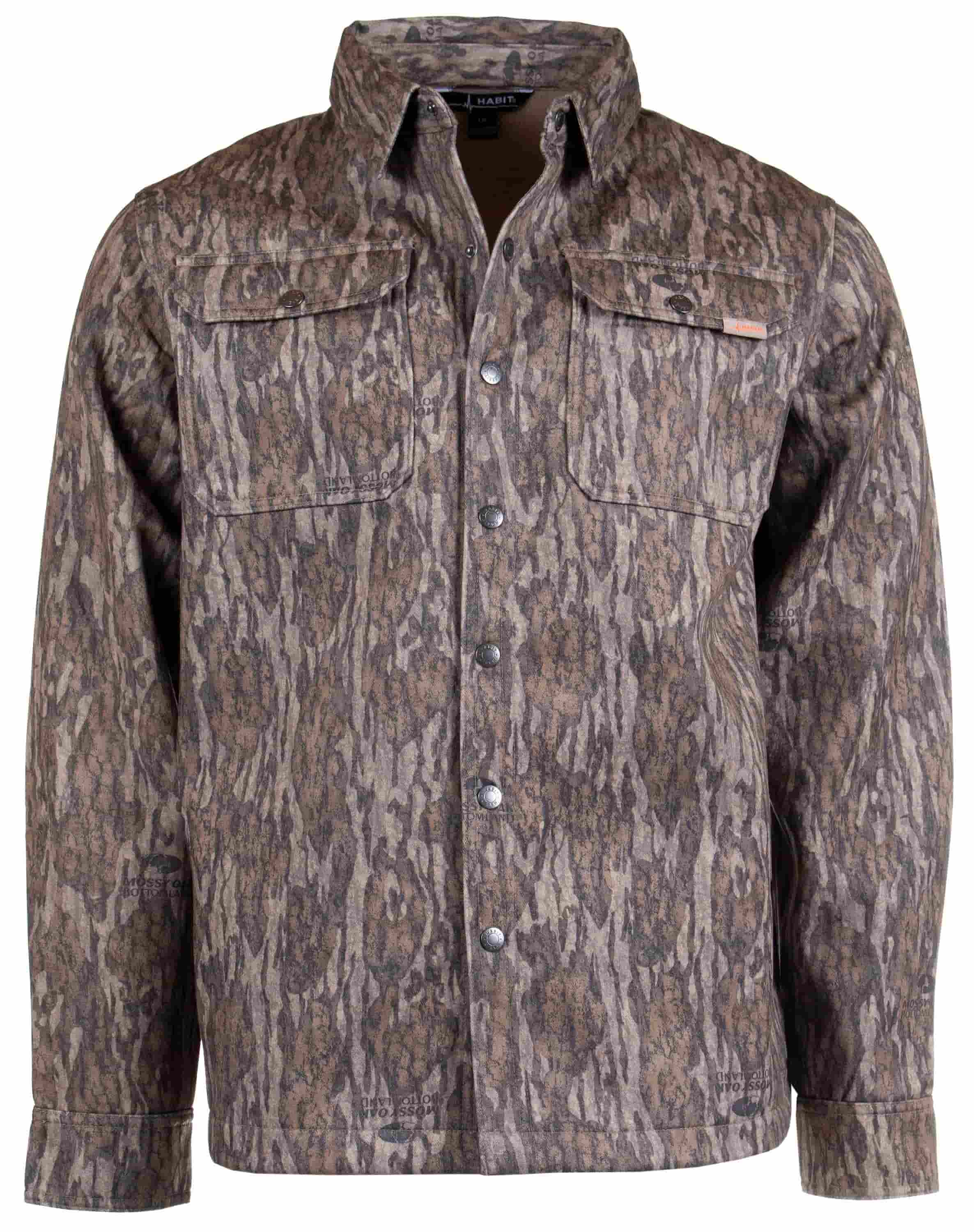 HABIT Bowslayer Shirt Jacket Mens MO Bottomland KYGUNCO