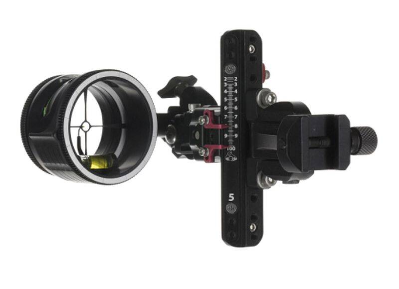 AXCEL ARCHERY Landslyde Plus Carbon Pro Slider Sight - with AV-4 | KYGUNCO