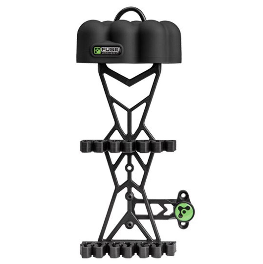 FUSE ARCHERY Maxxis 6 Arrow Quiver Black KYGUNCO