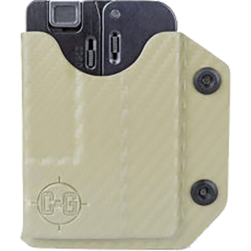 TRAILBLAZER FIREARMS Holster for LifeCard Kydex Carbon Fiber FDE » KYGUNCO