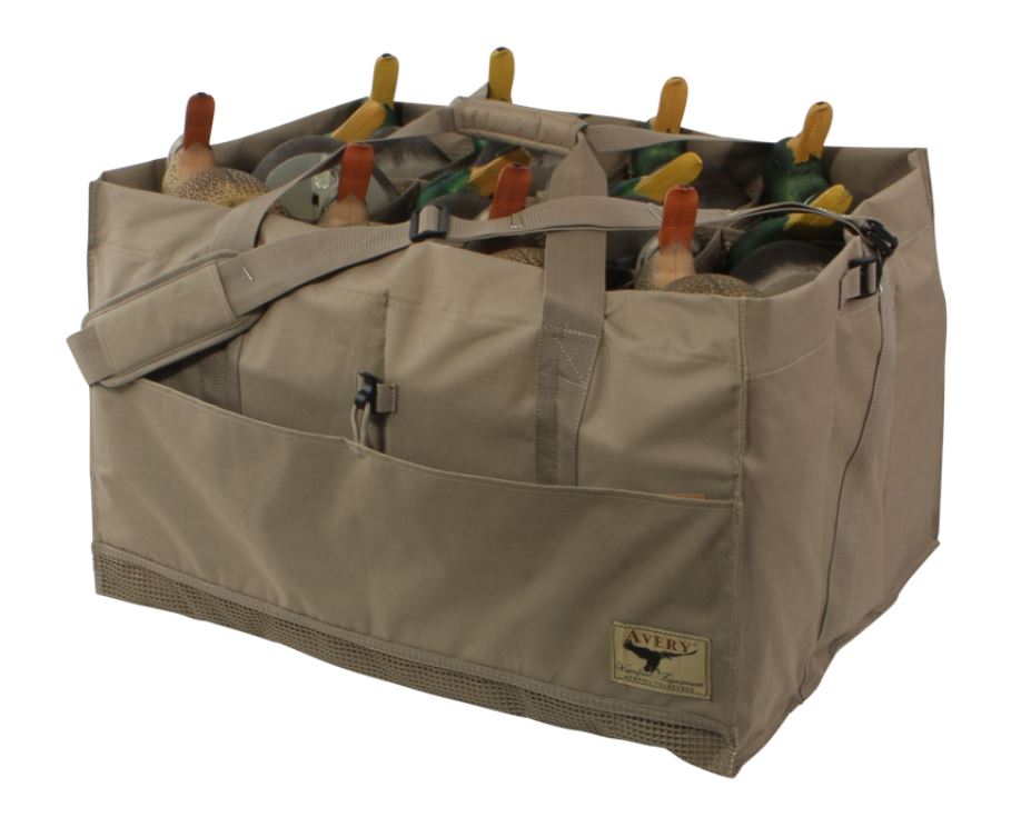 AVERY 12-Slot Duck Decoy Bag - Field Khaki | KYGUNCO