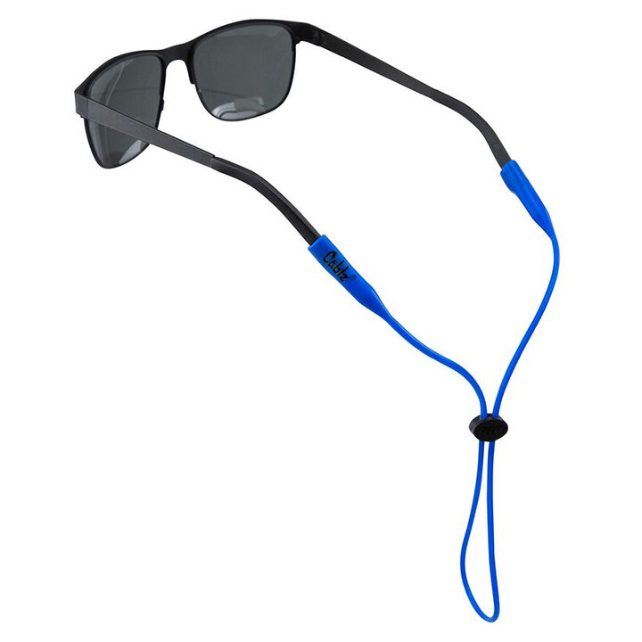 CABLZ Silicone Adjustable Sunglasses Holder 16" Blue KYGUNCO