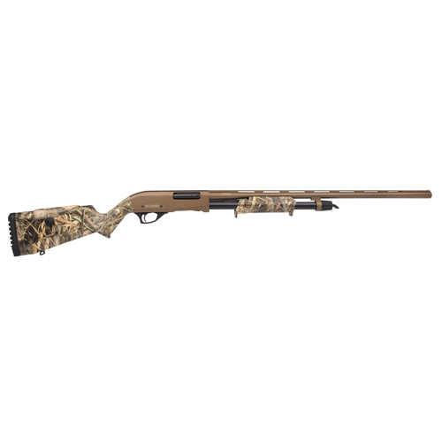 ROCK ISLAND All Gen 20 Gauge 3" 26" 5rd Pump Shotgun - FDE / Realtree Max-5